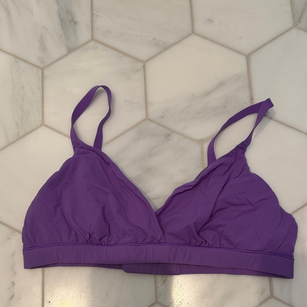SKIMS Vibrant Purple Bralette